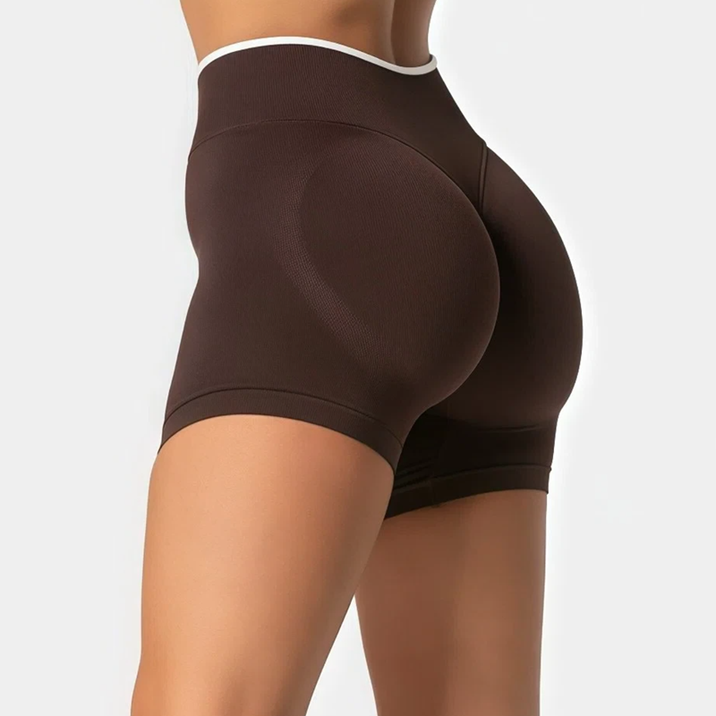 Ignite Yoga Fitness - กางเกงขาสั้น HISTELLO Ignite Sculpt Scrunch สำหรับผู้หญิง