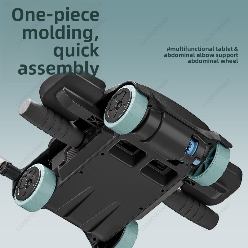 ลูกกลิ้งบริหารหน้าท้องแบบ 4 ล้ - Ab Wheel Roller บทวิจารณ์และราคา