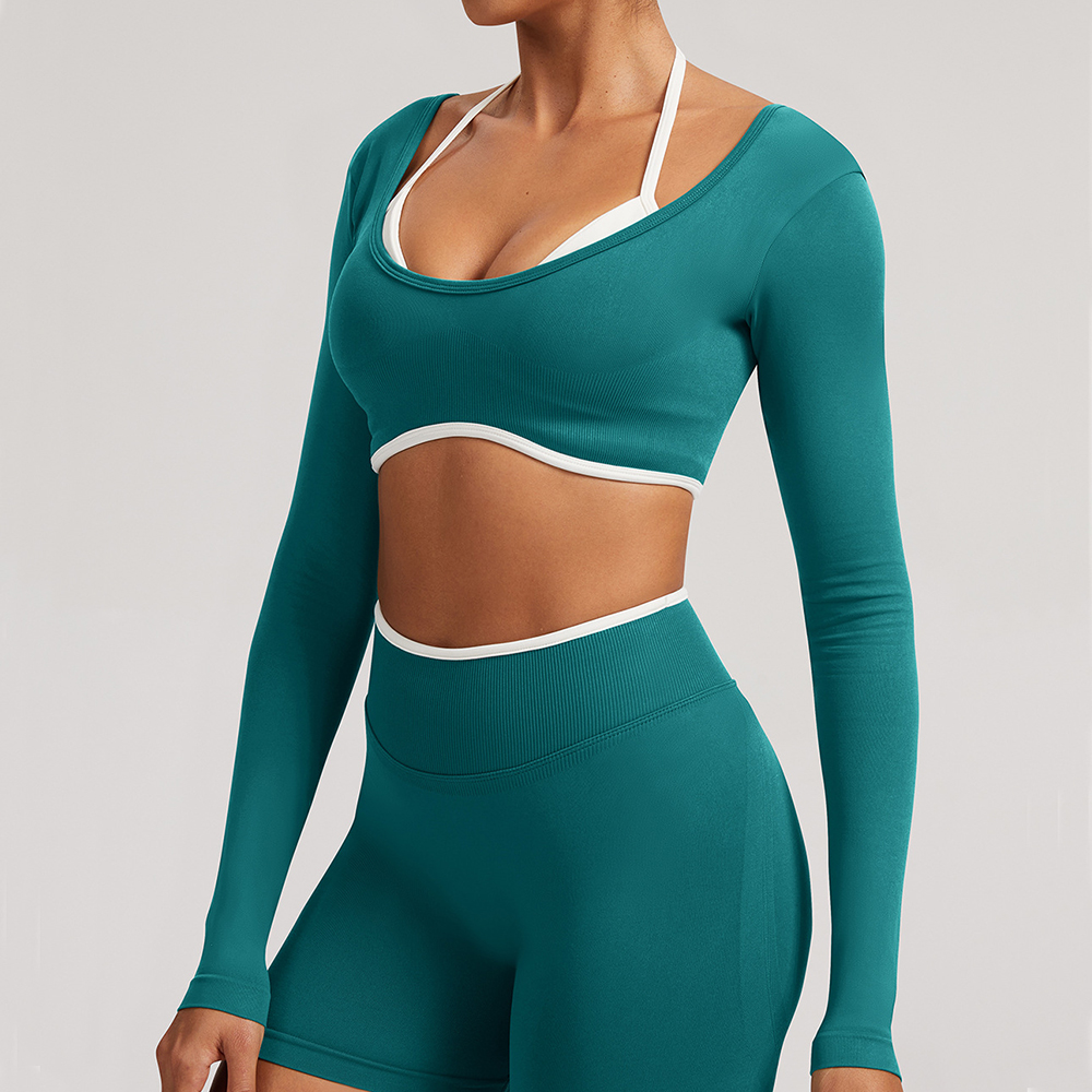 เสื้อโยคะไร้ตะเข็บสำหรับผู้หญิ - Yoga Fitness Usa บทวิจารณ์และราคา
