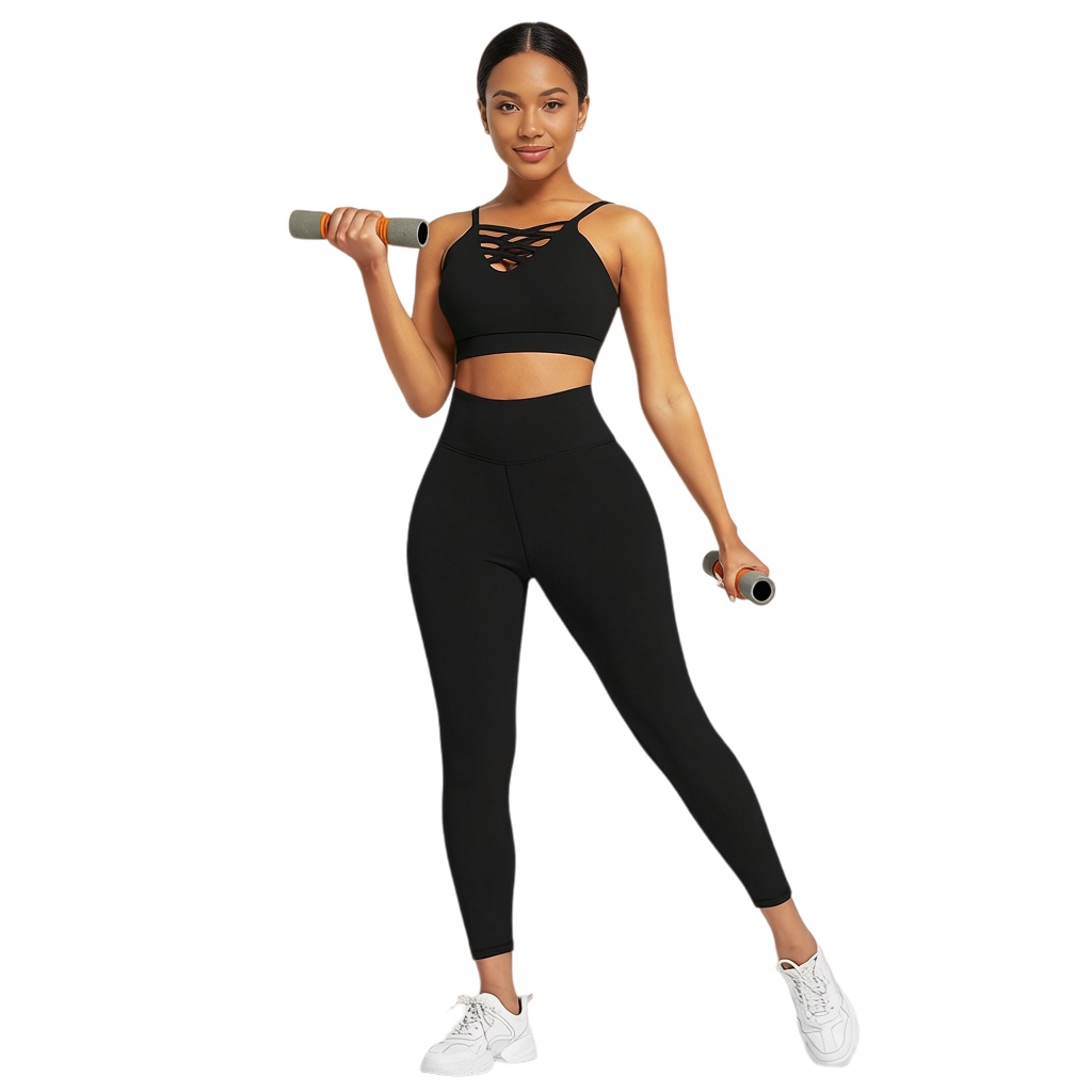ชุดโยคะฟิตเนสสำหรับผู้หญิง 3 ช - Yoga Fitness Workout บทวิจารณ์และราคา