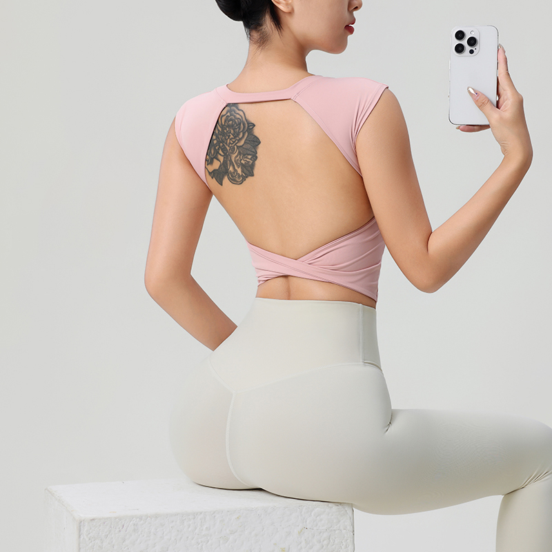 ผู้หญิงBacklessฟิตเนสเสื้อผ้าF - Yoga Fitness Tapis บทวิจารณ์และราคา