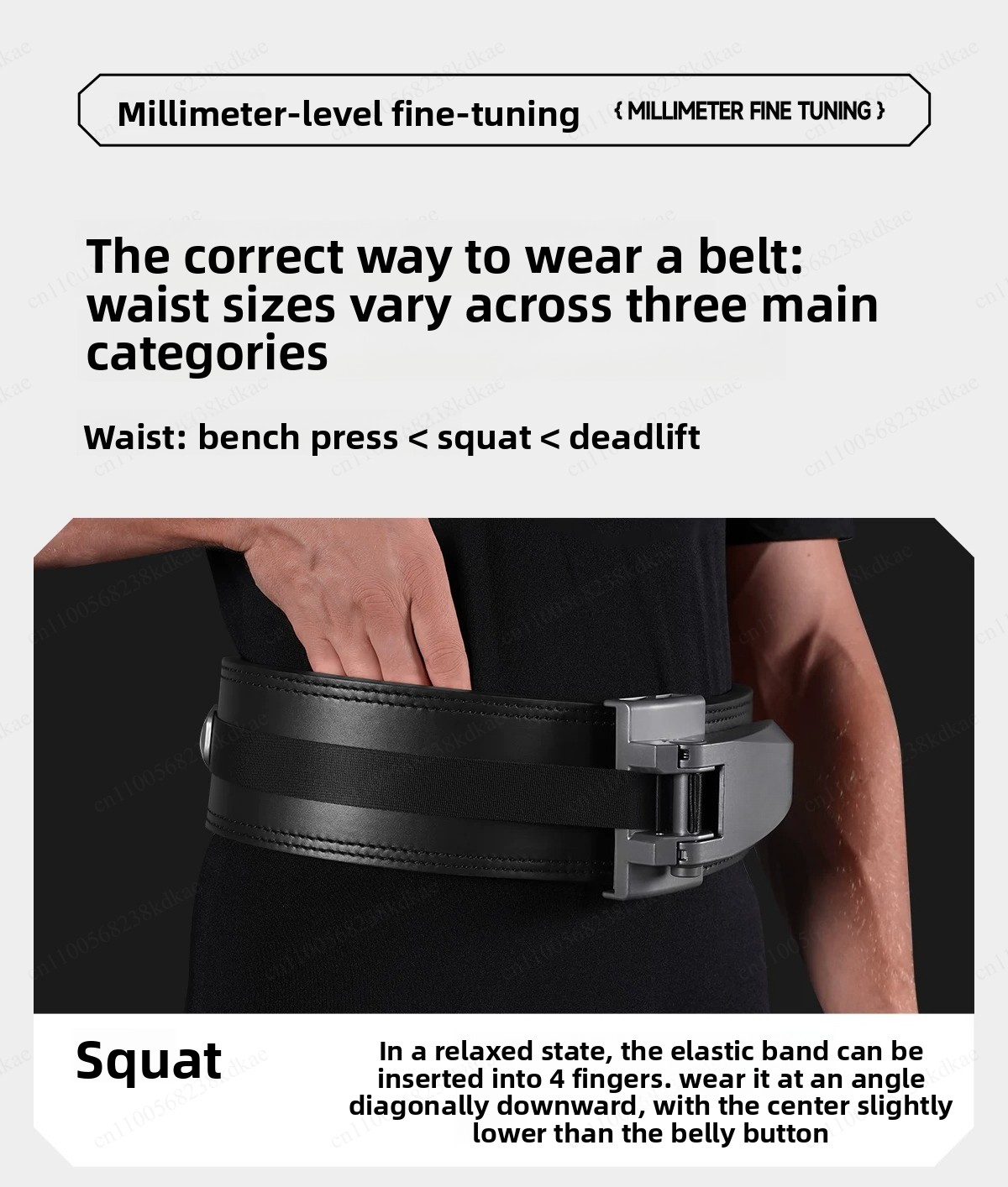 เข็มขัดยกน้ำหนักหนังวัวนำเข้า  - Weight Lifting Belt บทวิจารณ์และราคา