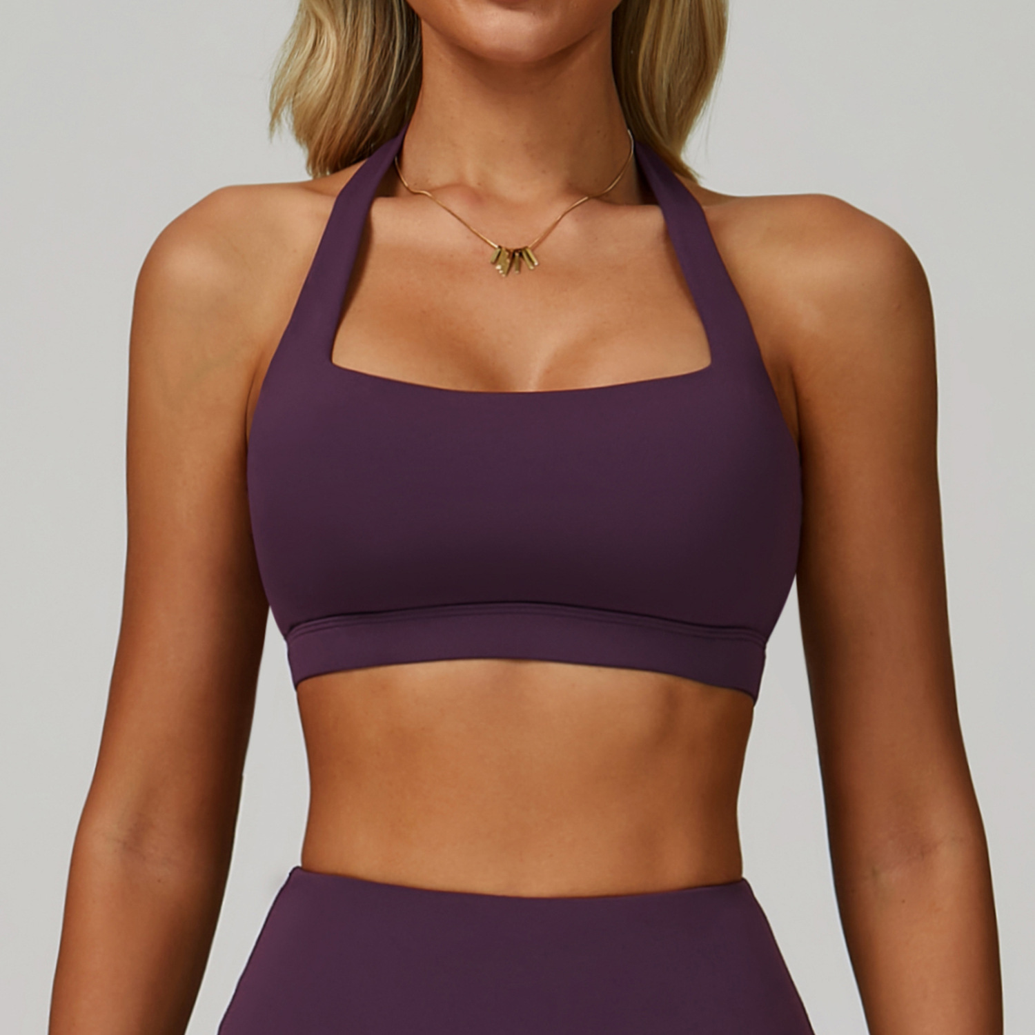 บราสปอร์ตสำหรับผู้หญิง ชุดชั้น - Yoga Fitness Logo บทวิจารณ์และราคา