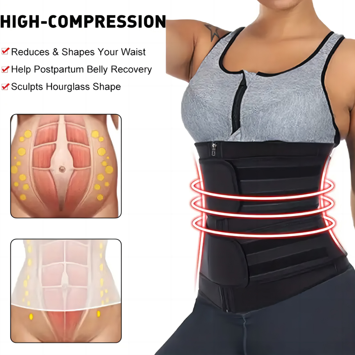 เข็มขัดรัดเอวสำหรับผู้หญิง สาย - Weight Lifting Belt บทวิจารณ์และราคา