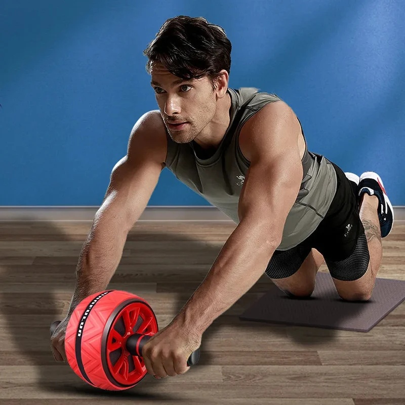 ล้อบริหารหน้าท้องแบบกันลื่น ทน - Ab Wheel Roller บทวิจารณ์และราคา