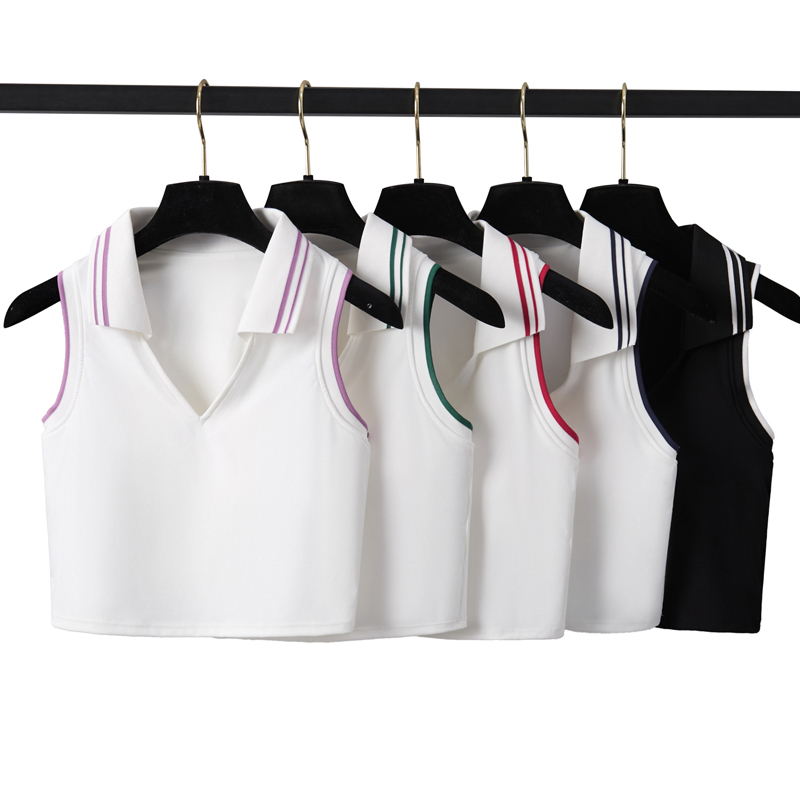 เสื้อโยคะฟิตเนสผู้หญิง แขนกุด  - Yoga Fitness Tapis บทวิจารณ์และราคา