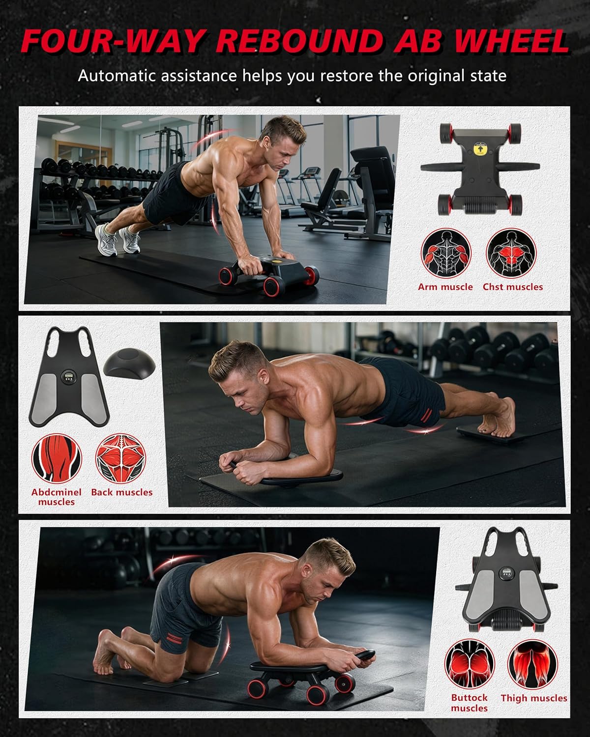 ล้อบริหารหน้าท้อง, ล้อบริหารหน - Ab Wheel Roller บทวิจารณ์และราคา