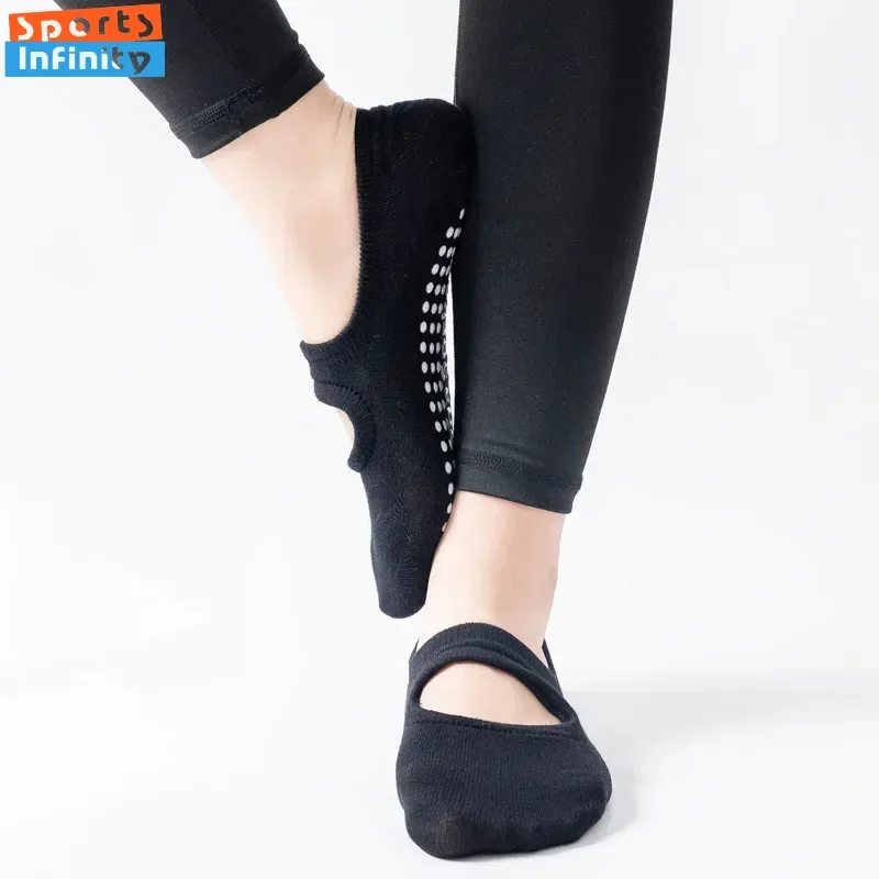 ถุงเท้าซิลิโคนเปลือยหลังสำหรับ - Yoga Fitness Pilates บทวิจารณ์และราคา