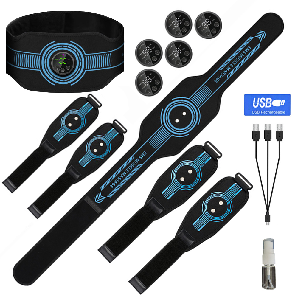 USB ชาร์จเทรนเนอร์กล้ามเนื้อหน - Weight Lifting Belt บทวิจารณ์และราคา