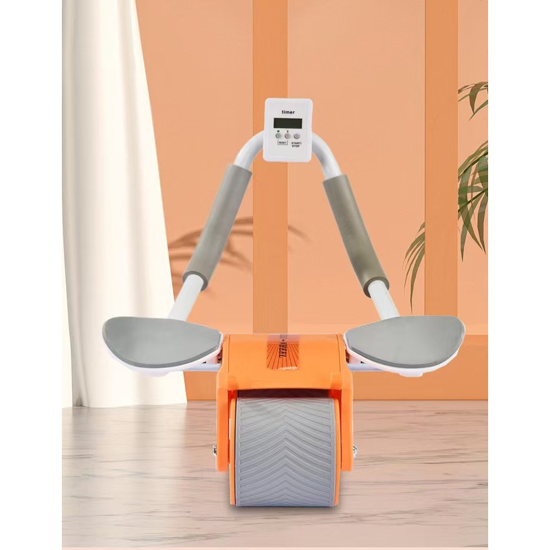 ล้อบริหารหน้าท้องแบบเด้งกลับอั - Ab Wheel Roller บทวิจารณ์และราคา