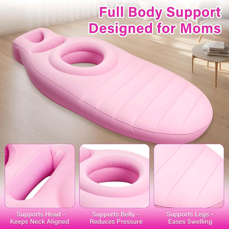 หมอนรองครรภ์แบบเป่าลม แผ่นรองโ - Yoga Fitness Tapis บทวิจารณ์และราคา
