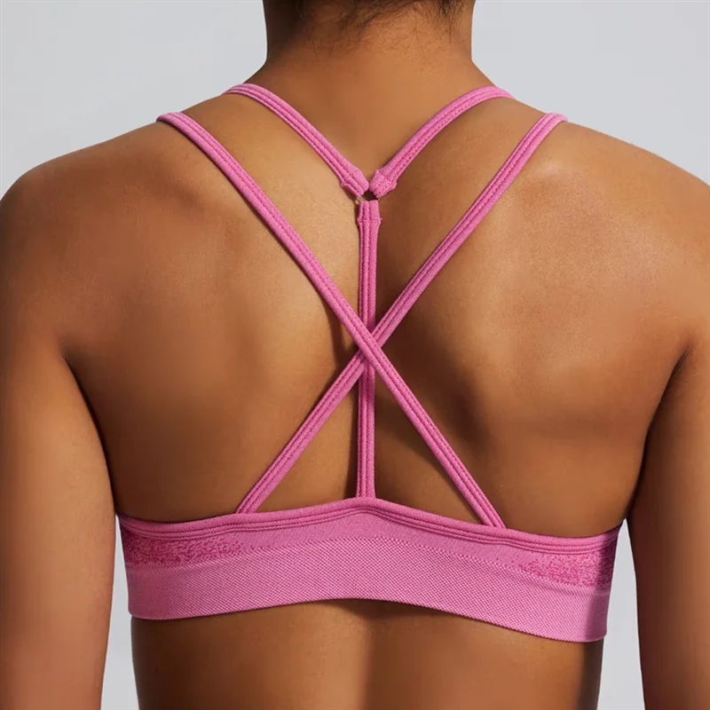 เสื้อชั้นในกีฬาแบบไขว้หลังสำหร - Ignite Yoga Fitness บทวิจารณ์และราคา