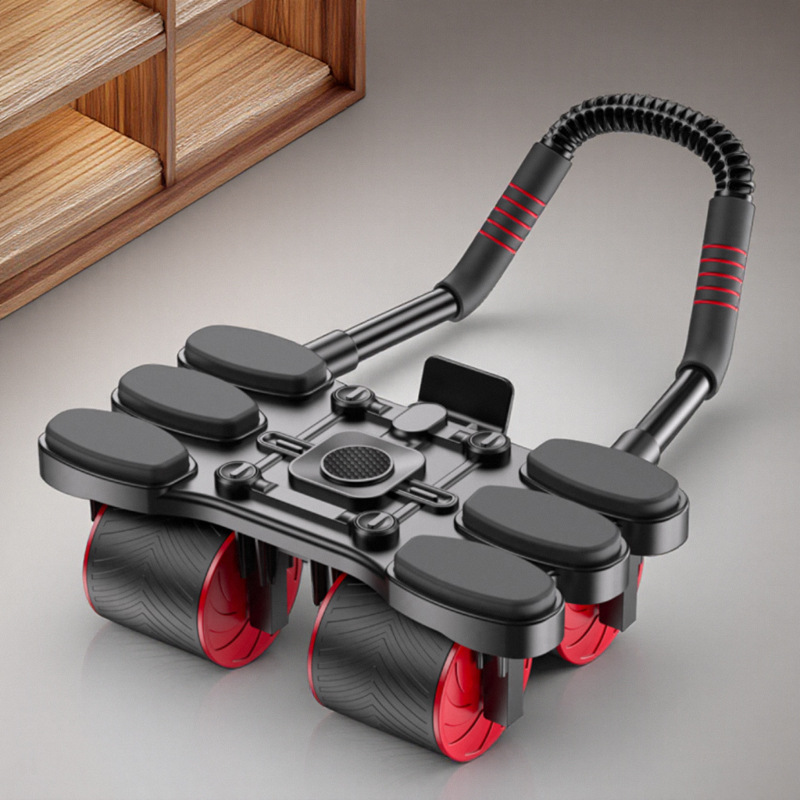 ล้อบริหารหน้าท้องแบบสี่ล้อ พร้ - Ab Wheel Roller บทวิจารณ์และราคา