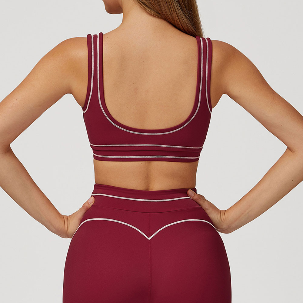 เสื้อชั้นในกีฬาสำหรับผู้หญิง J - Yoga Fitness Logo บทวิจารณ์และราคา