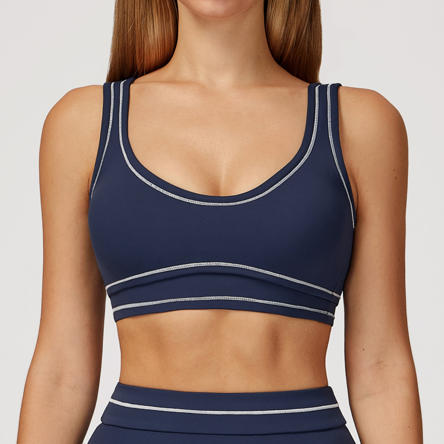 เสื้อชั้นในกีฬาสำหรับผู้หญิง J - Yoga Fitness Logo บทวิจารณ์และราคา