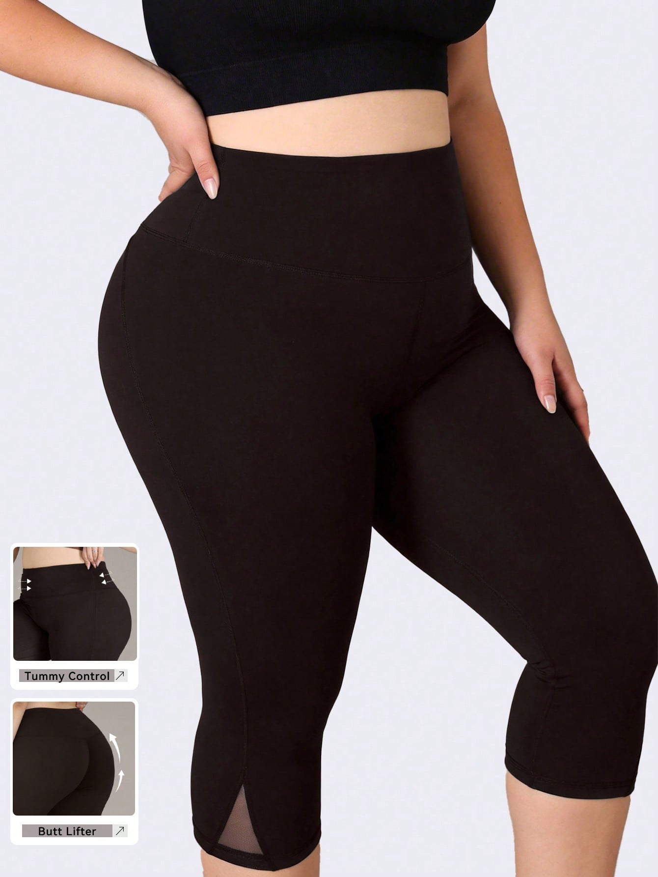 เลกกิ้งออกกำลังกายไซส์ใหญ่สำหร - Yoga Fitness Workout บทวิจารณ์และราคา