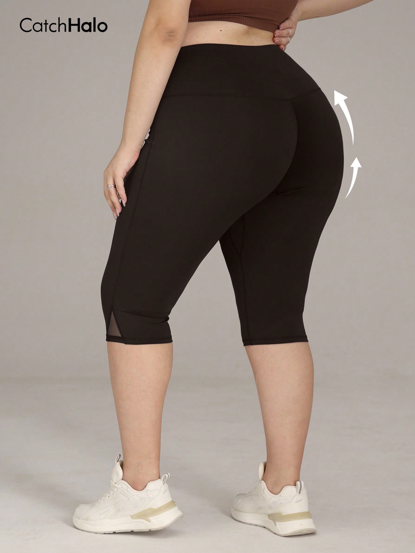 เลกกิ้งออกกำลังกายไซส์ใหญ่สำหร - Yoga Fitness Workout บทวิจารณ์และราคา