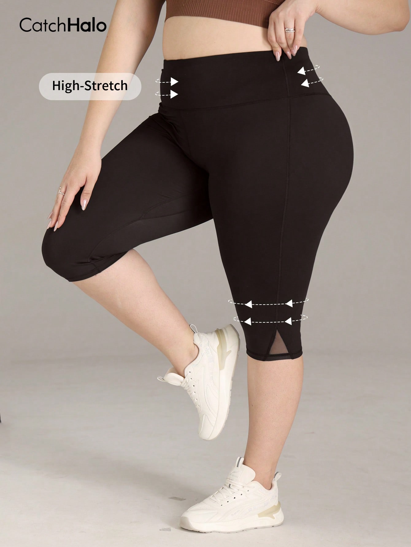 เลกกิ้งออกกำลังกายไซส์ใหญ่สำหร - Yoga Fitness Workout บทวิจารณ์และราคา