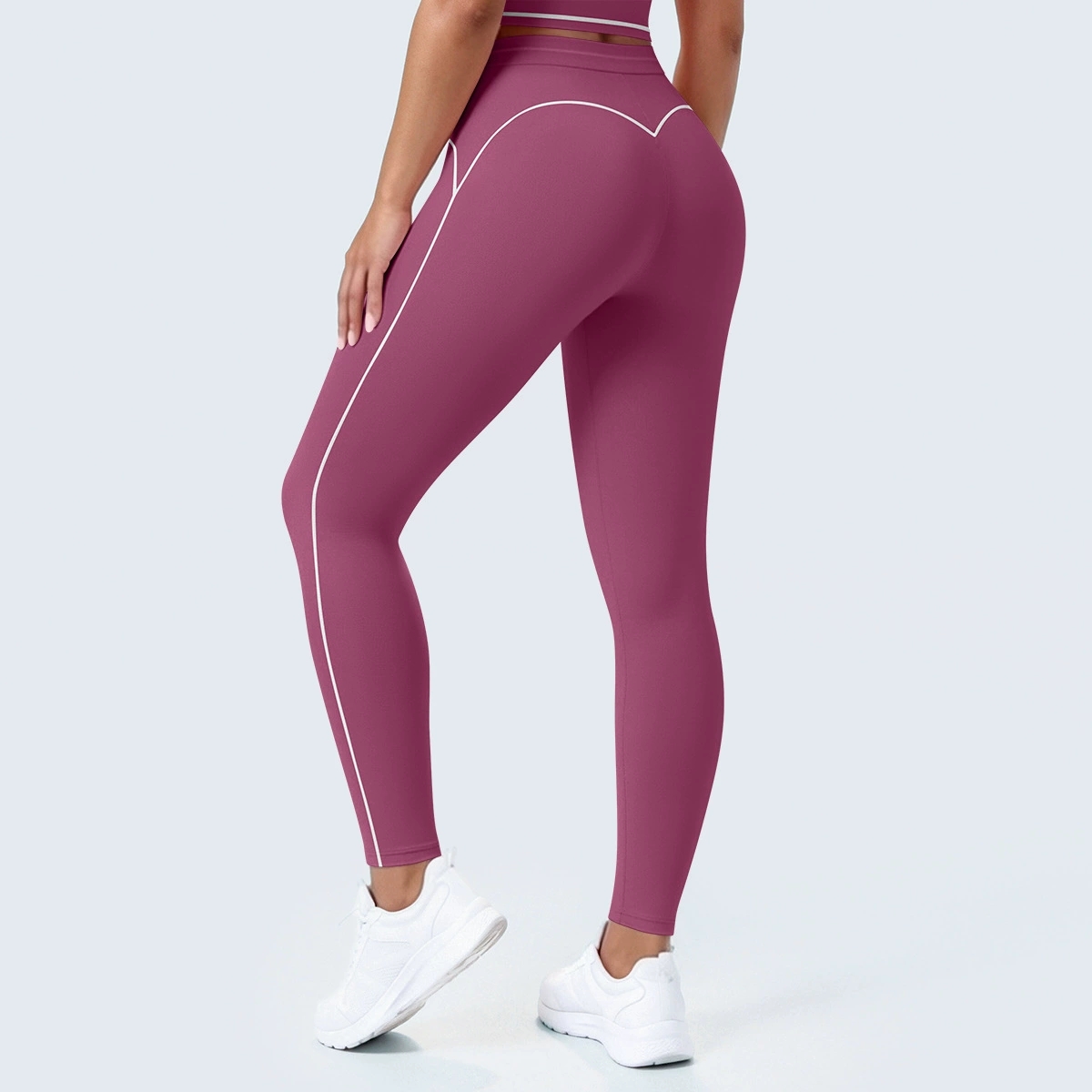 กางเกงเลกกิ้งเอวสูงสำหรับผู้หญ - Yoga Fitness Workout บทวิจารณ์และราคา