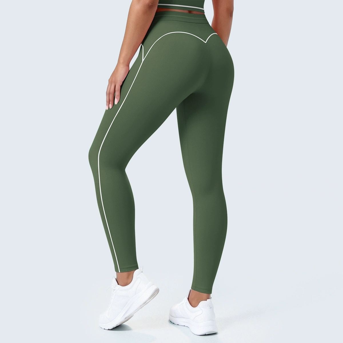 กางเกงเลกกิ้งเอวสูงสำหรับผู้หญ - Yoga Fitness Workout บทวิจารณ์และราคา