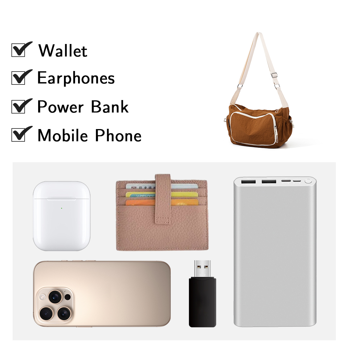 กระเป๋าสะพายข้างสำหรับผู้หญิง  - Yoga Fitness Bag บทวิจารณ์และราคา