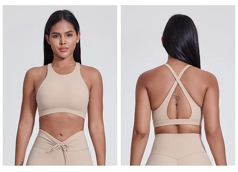 เสื้อกล้ามเล่นกีฬาเปิดหลังมีรู - Yoga Fitness Logo บทวิจารณ์และราคา