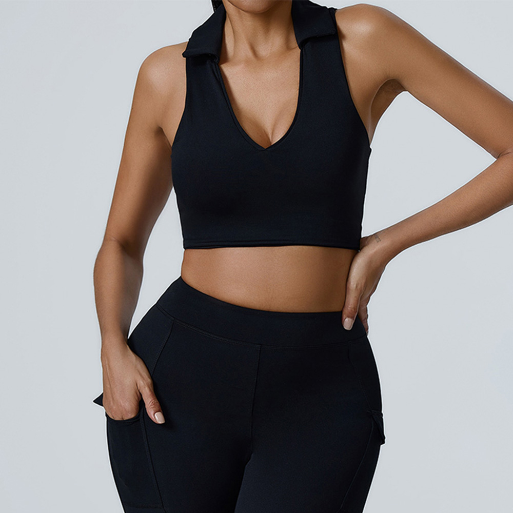 เสื้อชั้นในกีฬาผู้หญิง JUREN แ - Yoga Fitness Logo บทวิจารณ์และราคา