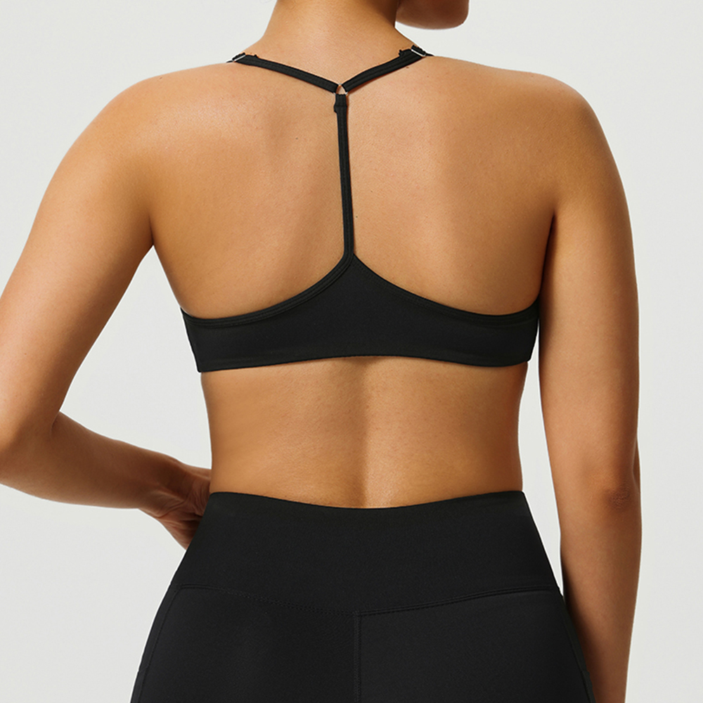 ชุดชั้นในสตรี บราออกกำลังกายระ - Yoga Fitness Logo บทวิจารณ์และราคา