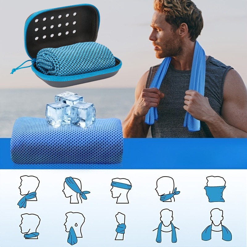 ผ้าขนหนูสำหรับเล่นกีฬาแบบเย็น, - Yoga Fitness Workout บทวิจารณ์และราคา
