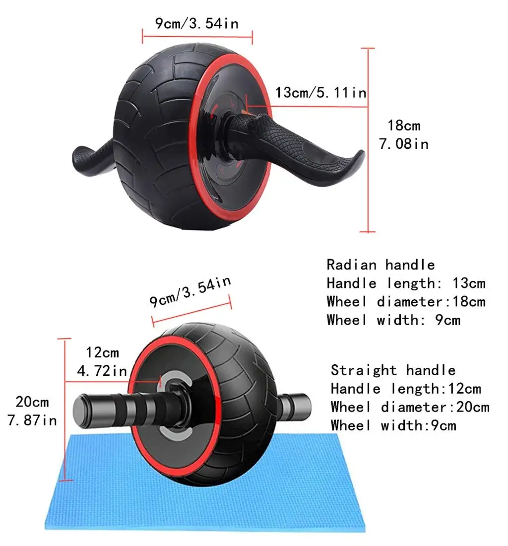 ล้อบริหารหน้าท้อง AB Wheel Rol - Ab Wheel Roller บทวิจารณ์และราคา